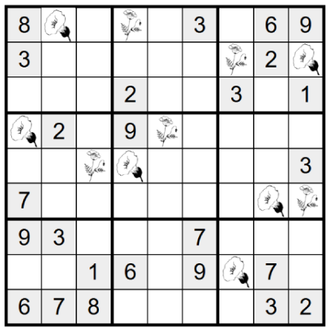 exemple de sudoku crypté