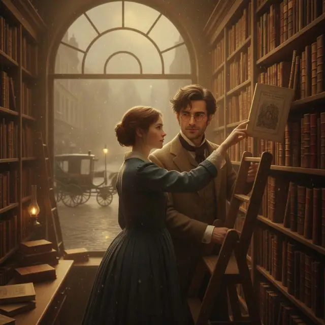 Murmures dans la librairie